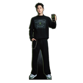 可口可乐魔爪王一博人形立牌