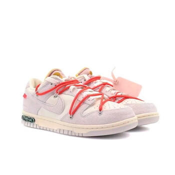 耐克nikedunklowxowthe50no3140联名休闲板鞋dj0950118橙鞋带灰扣no