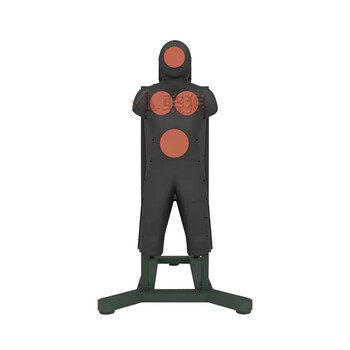 巴尔库勒刺杀人形靶部分队训练模拟便携式移动人形靶黑红色