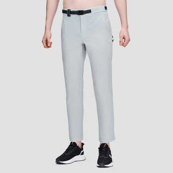 迪桑特(descente)男裤  男士梭织运动裤 生活潮流休闲长裤 lg-浅灰色