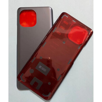 hkyc 小米11pro玻璃后盖12手机陶瓷外壳版电池后屏 米12【紫色原后盖