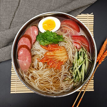 冷面朝鲜族酸甜汤汁韩国口味大冷面延边特产小吃批发真空大小包装酸甜