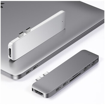 科欣 type-c扩展坞苹果转换air扩拓展坞华为笔记本电脑usb-c 转接头