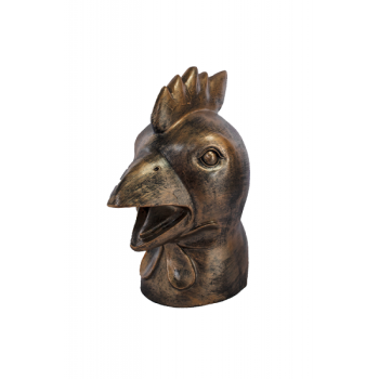 鸡首铜像在巴西图片