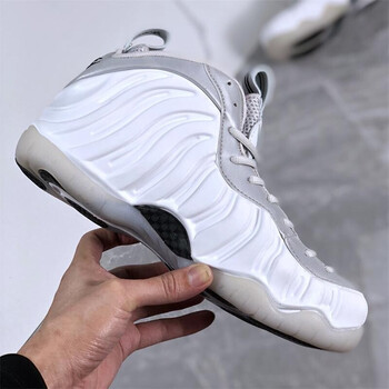 帅电air foamposite pro南海岸泡 银绿泡 男子喷泡篮球鞋女624041-303