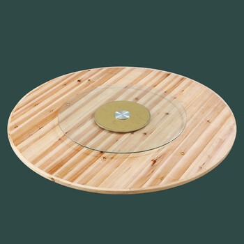 实木折叠圆桌面实木圆桌面杉木折叠1.5米1.6米1.8米家用圆桌10人酒店