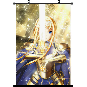 刀劍神域 alicization 愛麗絲尤吉歐亞絲娜桐人動漫掛畫海報卷軸 e 60