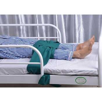 膝部约束带膝关节约束带护膝约束带四肢约束带约束腿棉质加长apn原版