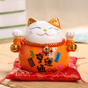 定制刻字猫存钱罐储钱罐生日礼物摆件送女生女友老师店铺开业创意礼品
