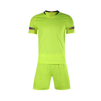 儿童足球服套装男短袖球衣小学生训练服定制西班人尤文c罗 光板巴萨