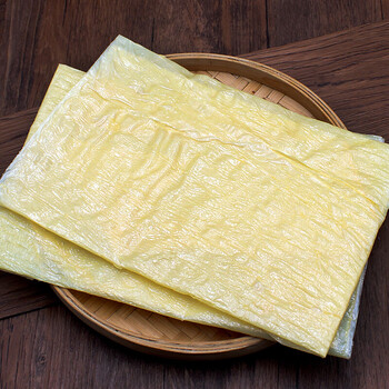 浙江农家特产豆腐皮豆腐衣传统手工干货腐竹油豆皮美食小吃110g