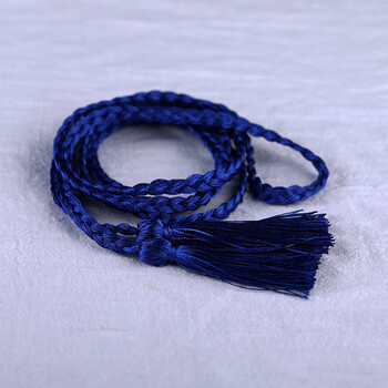 风发绳你的名字同款森女系发饰汉服古装配饰连衣裙腰带绑手绳深蓝色