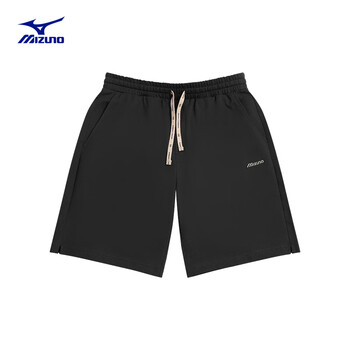 美津浓mizuno运动短裤24春夏新款男子吸湿排汗休闲裤五分裤heritage