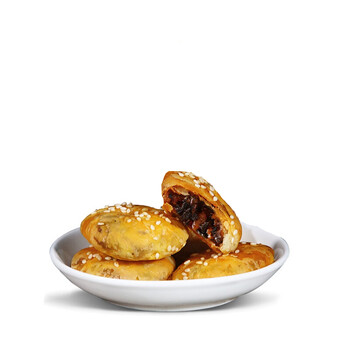梅干菜肉小酥饼黄山烧饼网红食品浙江特产休闲零食小吃糕点心原味鲜肉
