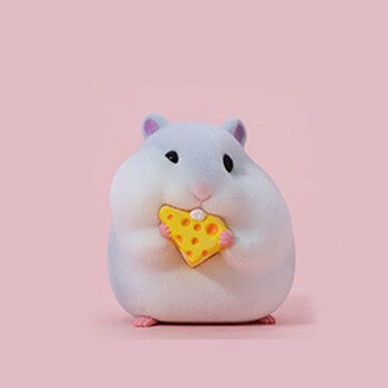 迪士尼(disney)网红吃货小仓鼠 树脂可爱萌宠车载桌面摆件 生日礼物肓