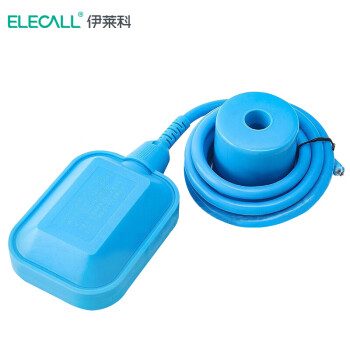 伊莱科（ELECALL）EM15-2-6G 浮球开关水位控制器液位继电器高温硅胶线6米方形