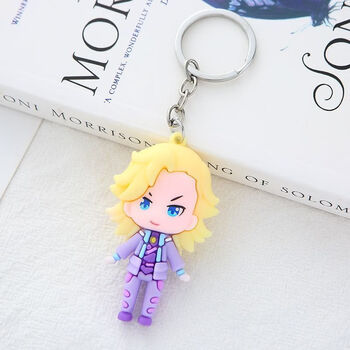 大陆钥匙扣唐三小舞动漫周边卡通版情侣包挂件链圈公仔礼物 戴沐白