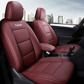 座套专车定做座包套垫全皮酒红色标准版原车11定做大众途观l途观专用