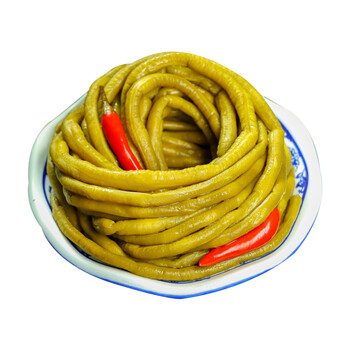 玉泉韵四川重庆特色下饭菜泡豇豆酸豆角袋装老坛腌制咸菜泡菜350g3泡