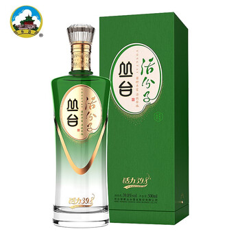 酒厂发货丛台酒活分子酒系列活力398度浓香型白酒高粱酒绿盒礼品酒500