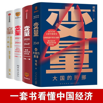 变量系列全套4册 看见中国社会小趋势 推演中国经济基本盘 本土时代的生存策略 大国的腾挪经济学理论套装 摘要书评试读 京东图书