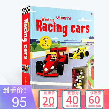 英文原版usborne Wind Up Racing Car 轨道玩具车书发条赛车 摘要书评试读 京东图书