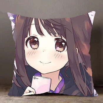 太美鑫 七濑抱枕胡桃周边定制枕头套menherachan动漫二次元靠垫可拆洗