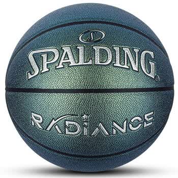 斯伯丁 spalding 反光篮球炫酷反光球赛事比赛室内pu材质7号篮球 76