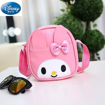 米奇单件双肩女童包两用小书包儿童可爱蝴蝶结迷你小背包小白兔粉色