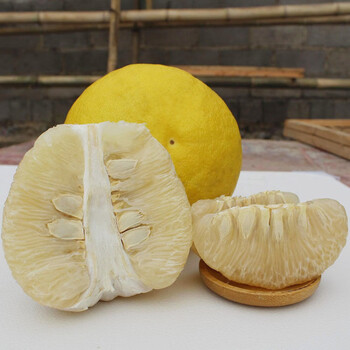 正宗老树沙田柚纯甜白肉金柚小甜柚新鲜孕妇水果中果净重17斤1个