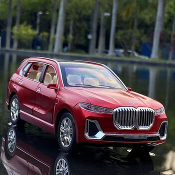 宝马新奥模型x5x7车模型仿真合金儿童玩具小汽车132金属越野汽124宝马