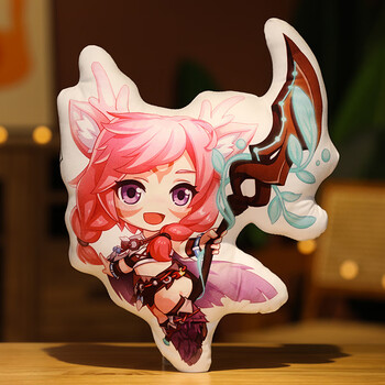 创意王者荣耀周边抱枕 王者荣耀系列可爱动漫英雄抱枕游戏模拟造型