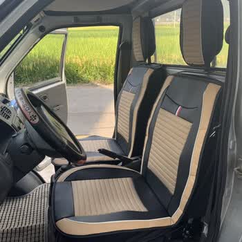 定制五菱荣光新卡座套小卡双排单排之光坐垫四季通用全包小货车座椅套