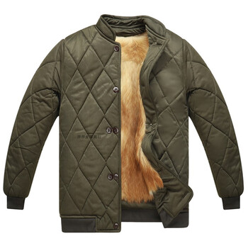 棉袄真羊皮毛一体内胆棉衣男羊毛棉袄内外穿男羊皮棉袄冬装冷库防寒服