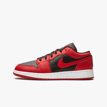 耐克 nike air jordan 1 low aj1低帮黑红禁穿男女休闲篮球鞋 553560