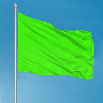 1号2号3号4号蓝色黄色粉色黄色空白纯色旗纳米防水 加厚纳米防水 绿色