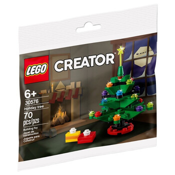乐高(lego)30576 圣诞树 积木玩具拼砌包
