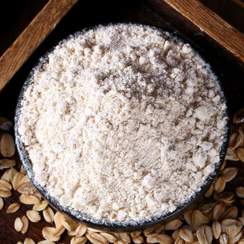 纯燕麦粉纯燕麦面粉现磨农家自产五谷杂粮面粉含麦麸纯生燕麦粉3斤