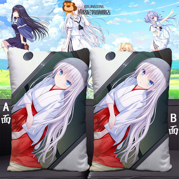 22新款summer Pockets 鸣濑白羽空门苍久岛鸥周边长抱枕方枕靠枕双面组合23 40x60 缎纹布 双面含芯 图片价格品牌报价 京东