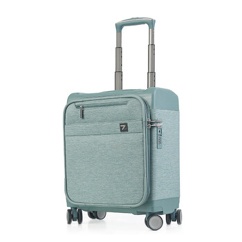 牛津布行李箱女16吋登机拉杆箱男超轻商务旅行密码箱子万向轮绿色16寸