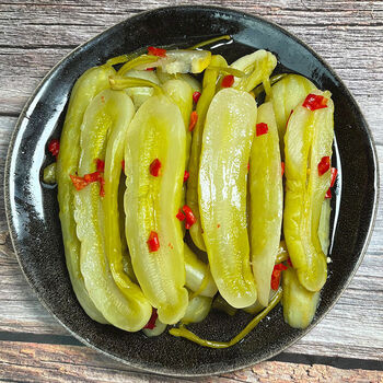 武叔酸甜小黄瓜新鲜腌黄瓜条泡黄瓜酸辣酸黄瓜泡菜腌菜脆爽口黄瓜500g