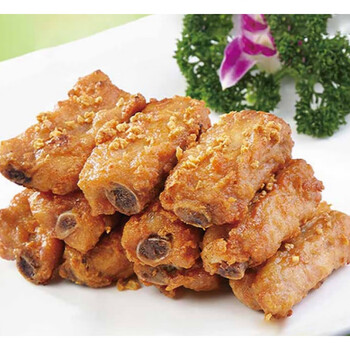 蒜香小排 星鲜季蒜香排骨半成品商用预制菜生猪肉猪排肋排小排冷冻