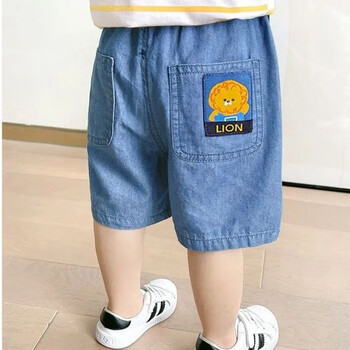 少仕童装婴儿衣服牛仔短裤夏装男童女宝宝小童幼儿夏季休闲薄款裤子