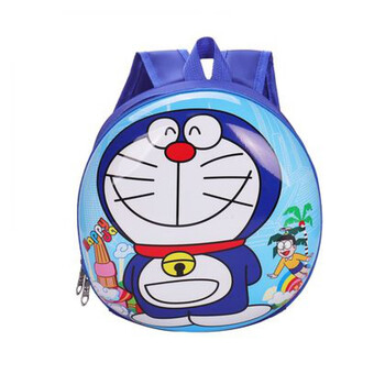 书包男童幼儿园小中大班入园入学1356岁可爱儿童潮圆形壳叮当猫2712
