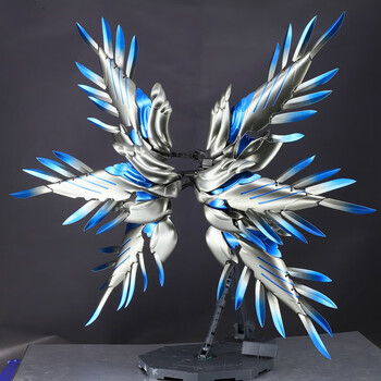 宠翰1:100 通用翅膀 mg高达金属改色适配万代红异端蓝异端自由2.0 银