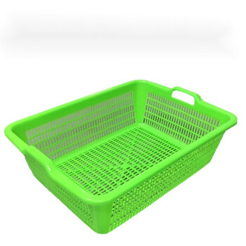 塑料筐加厚厨房酒店家用洗菜篮子沥水框菜篮水果筐收纳篮超市商场配货