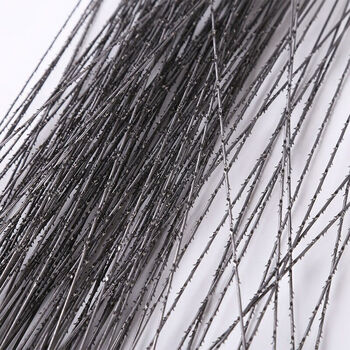 拉花锯条手工钢丝锯条线锯条木工300mm多面单面齿线据条s250mm单面齿