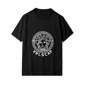 kongqun瓦斯琪圆领短袖男女ins瓦萨琪t恤夏季情侣上衣