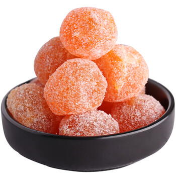 糖金桔500g小蜜橘水果干冰糖金桔蜜饯果脯泡水特产零食清凉蜜桔饼 糖