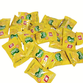 雅客芒果软糖结婚婚礼婚庆喜糖果散称批发办公司招待玉米芒果糖散称